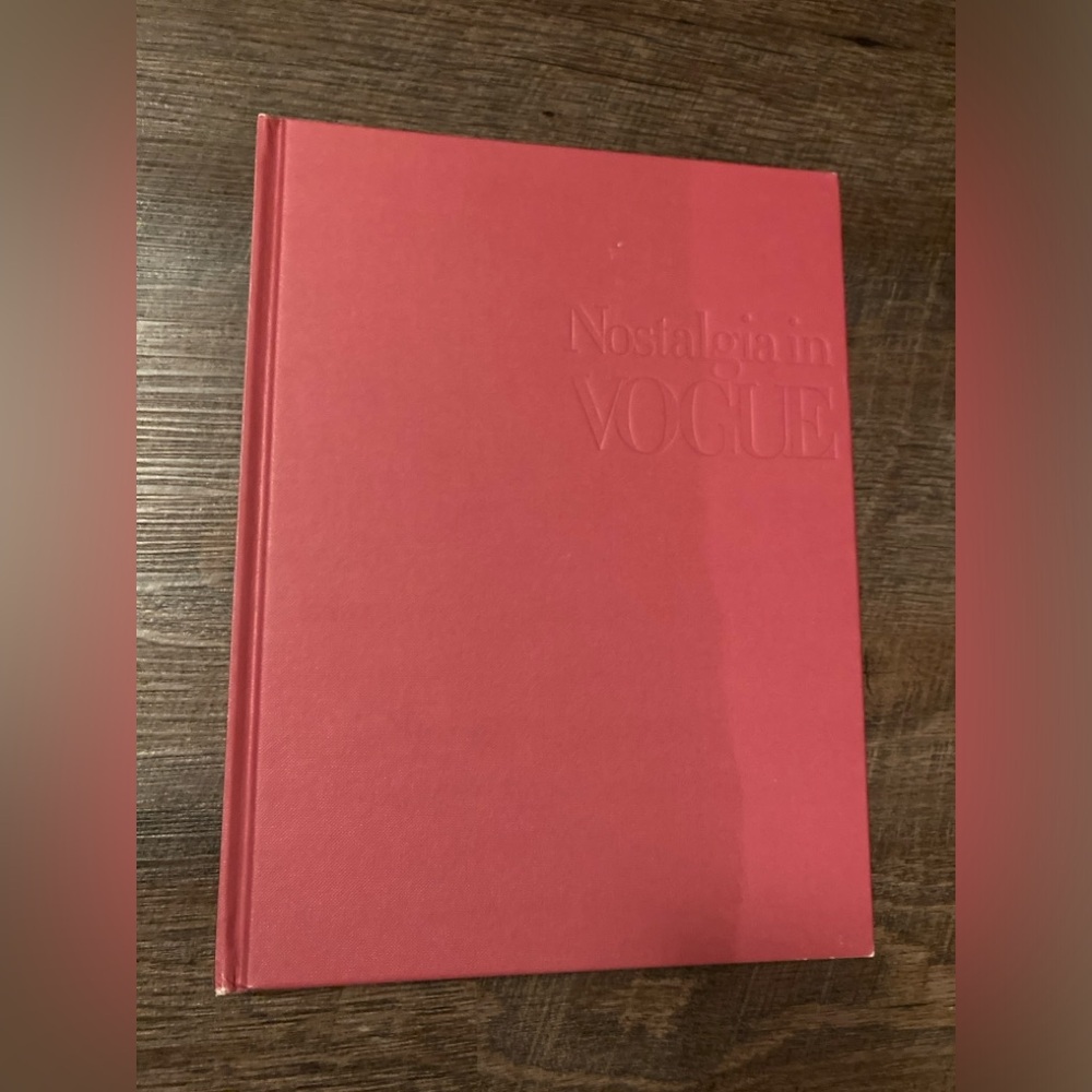 Vogue nostalgia hardcover book